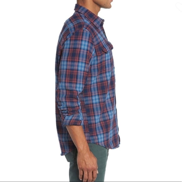TAILOR VINTAGE PLAID HEAVY TWILL SHIRT - NWT! - Picture 5 of 12
